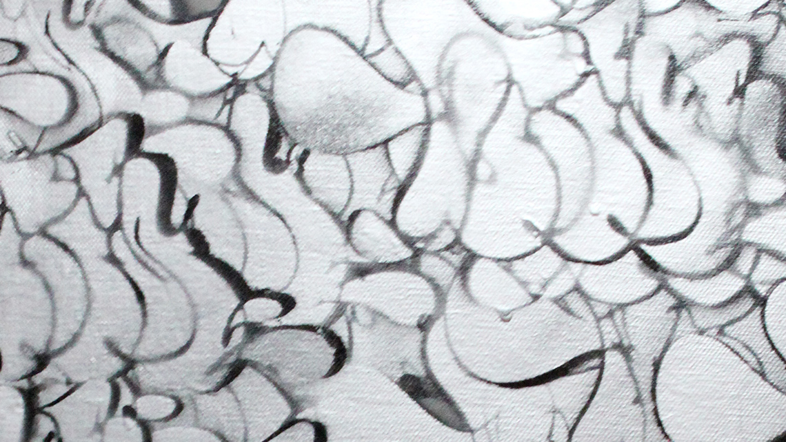 Toile graffiti art contemporain